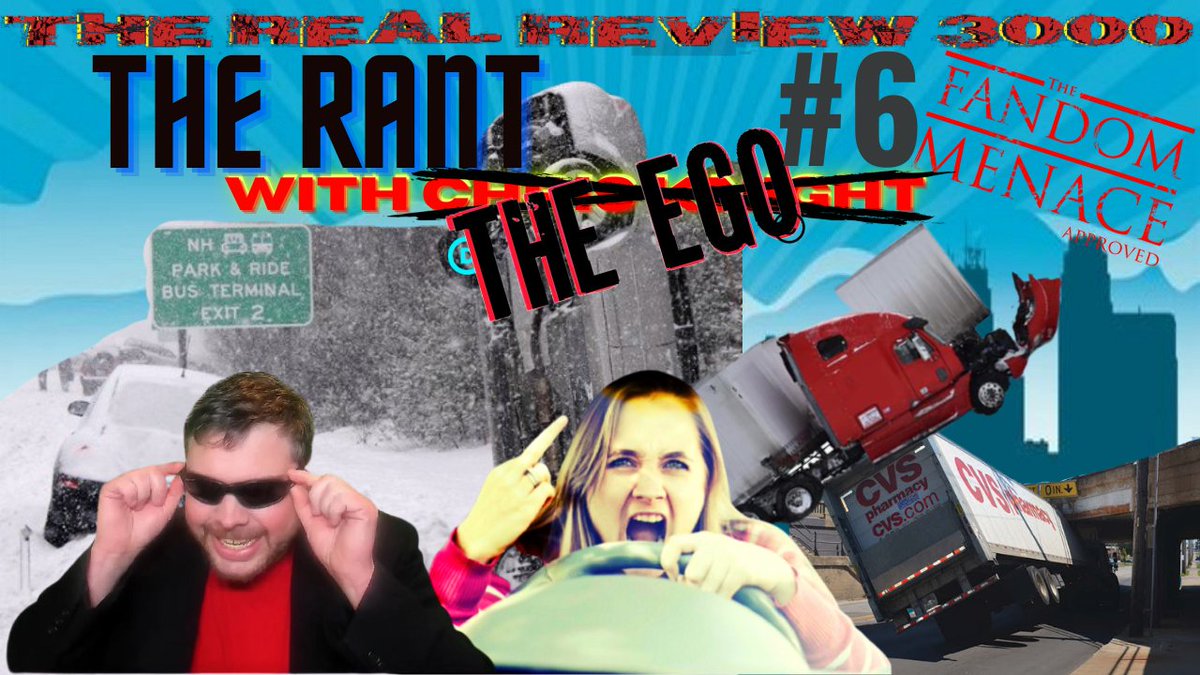 ChrisKnight5150's tweet photo. 🚨#TheRant is UP!🚨@theEGO5150 has a lot to say about #BadDrivers! Trust me you don't want to miss it! #IHateWinter #BadRoads #BadWinter #Winter #TheRealReview3000!🚨PLEASE RETWEET & SHARE!🚨 https://t.co/kIJgETno3i @LDGpixels @sithlord3827 @HanStarYT @NzoHodges @RadioBabe https://t.co/BAbkVlzljs