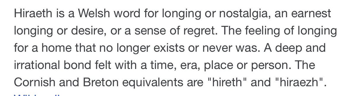 The faster that reconstruction based polytheists understand that they’re experiencing hiraeth / siraxta, the faster they’ll be able to shed it, and connect to the here and now, enabling them to finally connect to bioregion specific spirits and gods.
