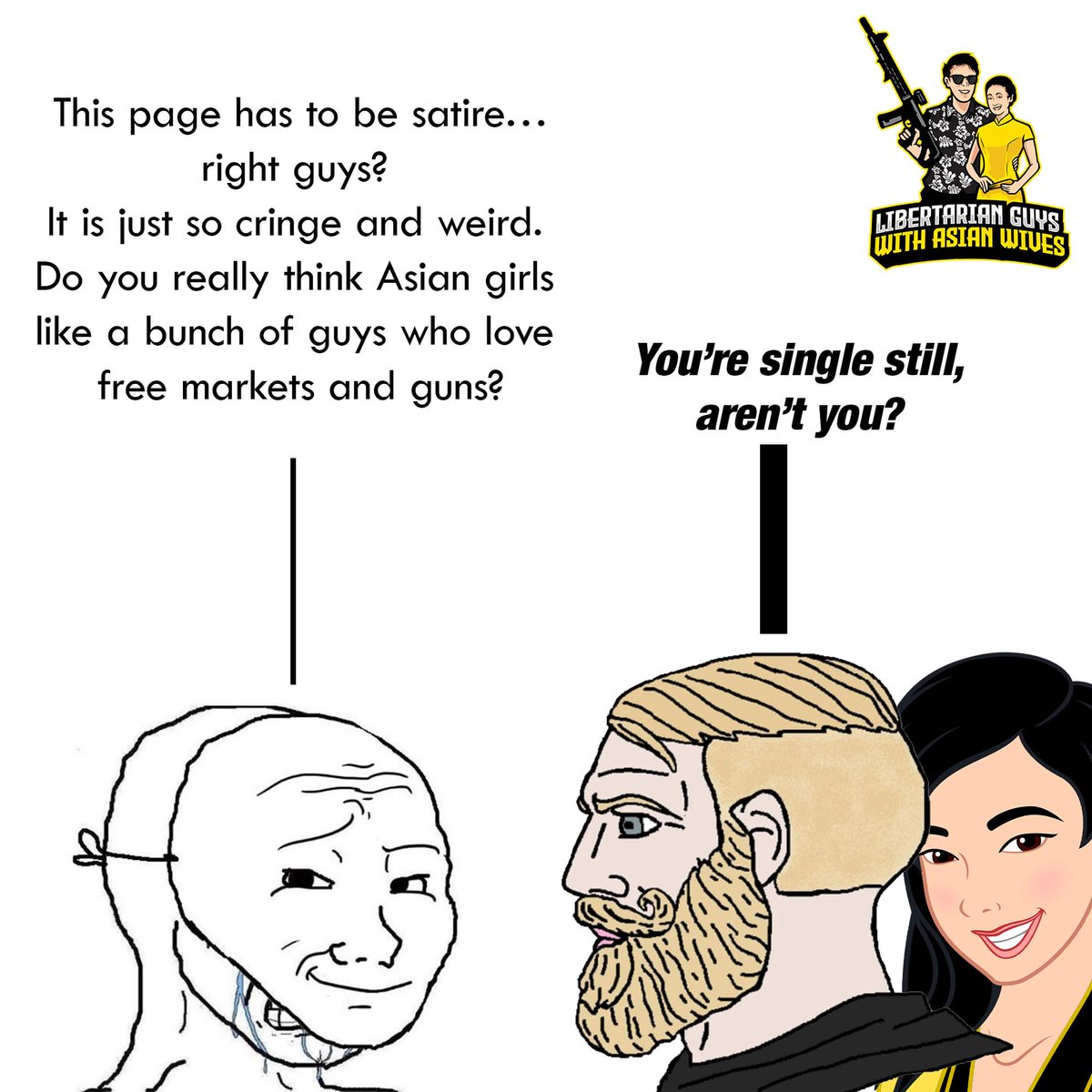 pics Crying Wojak Chad Meme asian wives lgwaw na twitteru yep