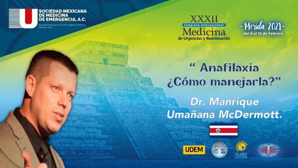 Deseamos éxitos a nuestros asociados que participarán como ponentes en el XXXII Congreso Internacional de Medicina de Urgencias y Reanimación organizado por la <a href="/SMMEAC/">SMME</a>
