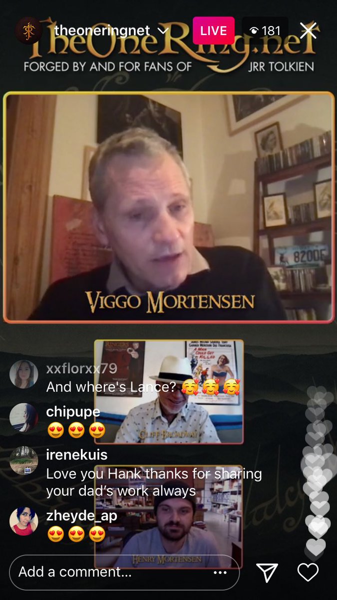 Thank you - we had a wonderful conversation with Father and Son 

Henry and Viggo are a national treasure. We are grateful they came to share such insights with us. #Falling