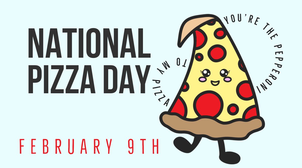 SDCreativeGuild's tweet photo. #NationalPizzaDay https://t.co/LvngizXW2n