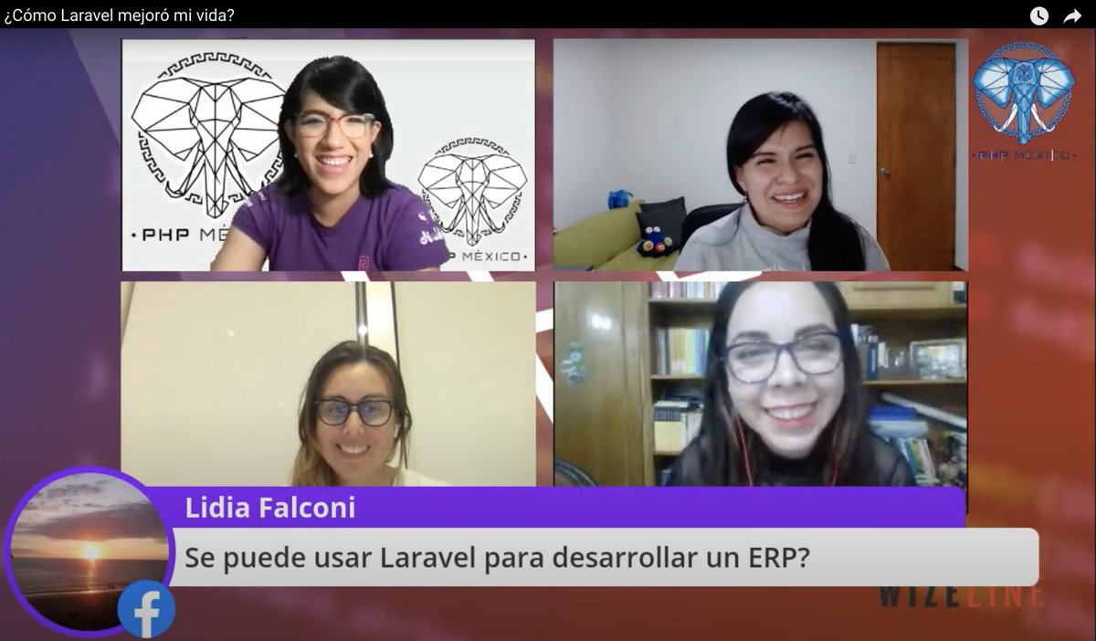 sagmmd's tweet image. Que buen &quot;desestresante&quot; la charla de @LeiiRaawr cerrando el día @phpmx #phpMXWomen

Se lo perdieron? corran a ver la grabación
#Laravel 

¿Cómo Laravel mejoró mi vida?
youtube.com/watch?v=dCuOyA…

Y estrenamos patrocinador @wizelineglobal ♥️ un gusto ser parte de ese equipo.