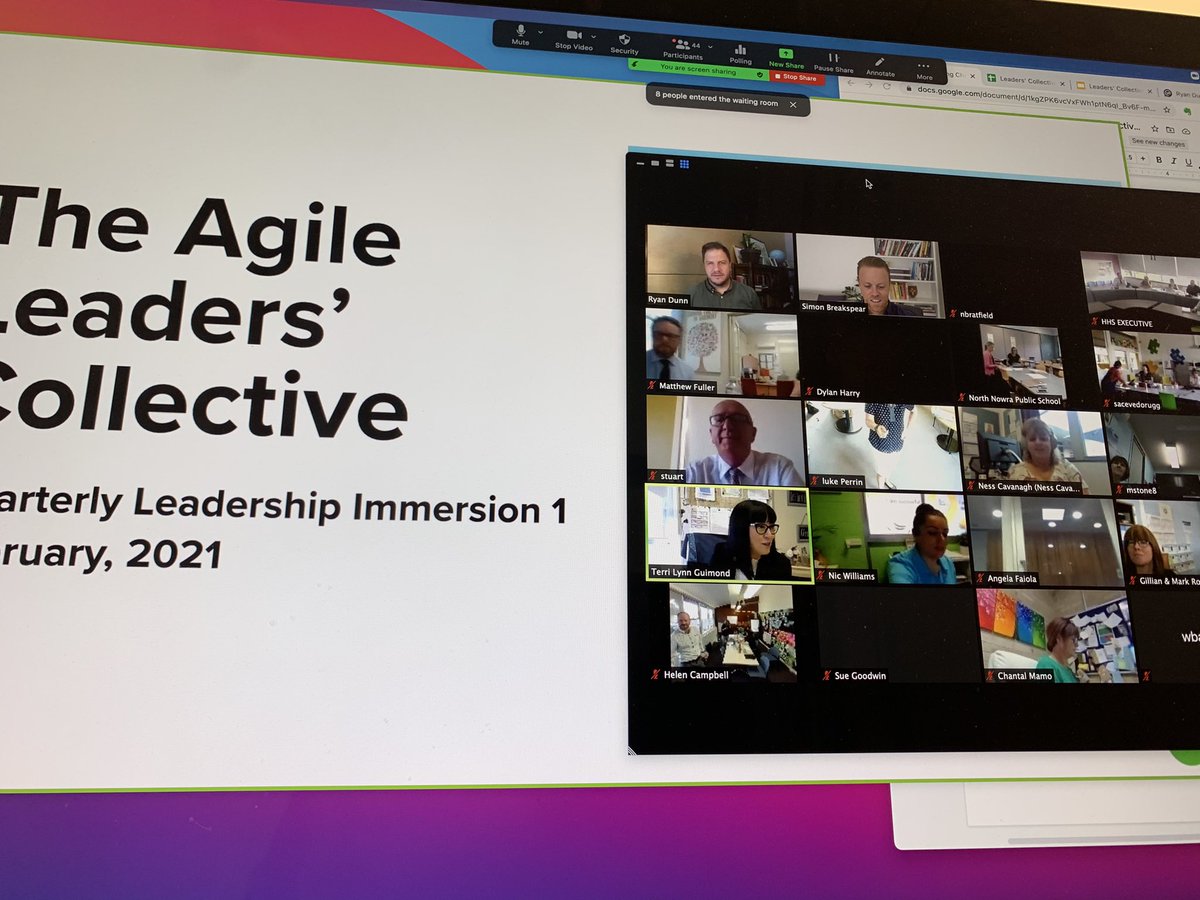 SimonBreakspear's tweet image. Thrilled to launch the 2021 @Agile_School Collective today with @DunnEducation. Our 12-month mastery and implementation process to build on the foundations laid in the Agile School Leadership Program. We can’t wait to dig into this deeper work together.