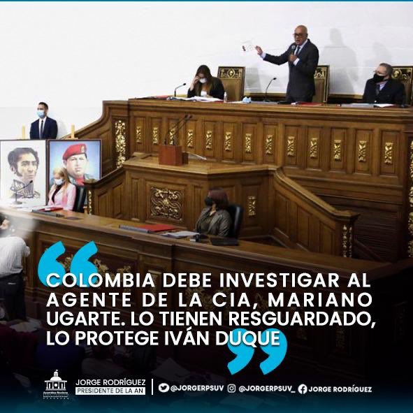 jorgerpsuv's tweet photo. Hoy en la sesión ordinaria de la AN debatimos sobre el intento de colocación de explosivos en las sedes de la AN. Quien protege al perpetrador que reclutó al Terrorista capturado? El Gob de Iván Duque https://t.co/PFL9O8CObC