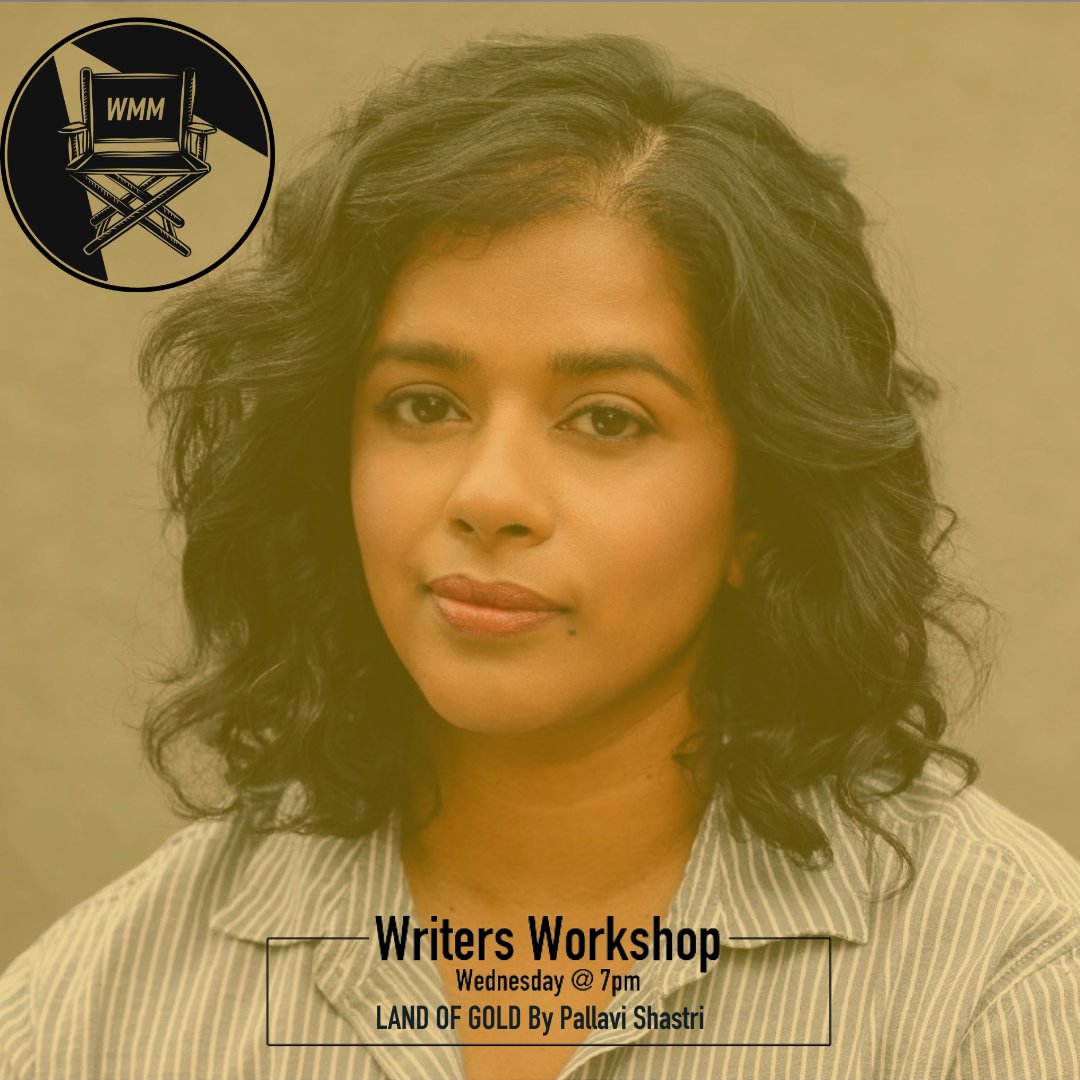 Meet @HiPallaviSastry (#producer / #actor - Land of Gold) from @SouthAsiansEnt bringing it to our #wemakemovies #writersworkshop tonight! 

#activist #podcaster. Pallavi is also the co-founder of @waffpodcast and #browngirlsbrunch.