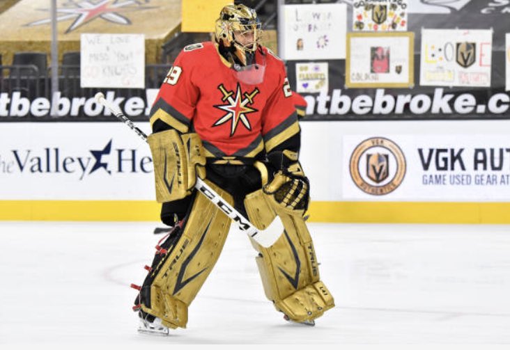 Fleury looking unreal ngl. #vegasborn #ReverseRetro