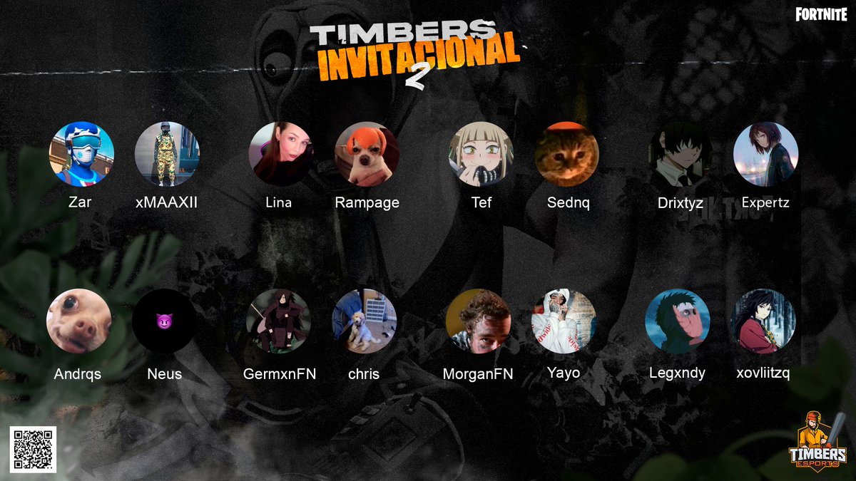 TimbersEsports's tweet photo. Quinto grupo en presentarse (5/6) ✌️

Les damos la bienvenida a estos grandes dúos destacados @zariwn/@xMAAXII_, @Germxnrr/@vchr1ss, @MorganFN_/@Yayobtw y @Drixtyz/@ExTzw

¿Preparados? 🔥 

#TimbersInvitacional2 https://t.co/0x47hKZxcV