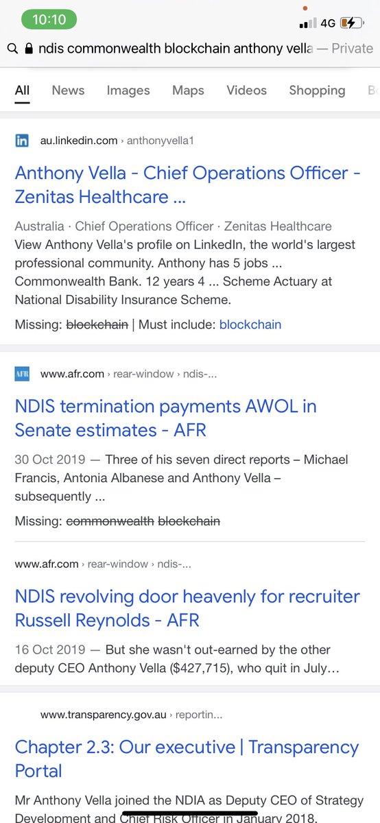 3/  https://abr.business.gov.au/ABN/View/13149438371Company records of Murta Pty Ltd say that Roberto Sergio de Luca became a company director in 2019.As well as Anthony Vella, the ops manager and also former Ndia. And - scheme actuary?Past: Cheryl de Zilwa, CEO at annecto.  https://fisherleadership.com/articles/cheryl-has-been-appointed-as-the-next-chief-executive-officer-at-annecto/