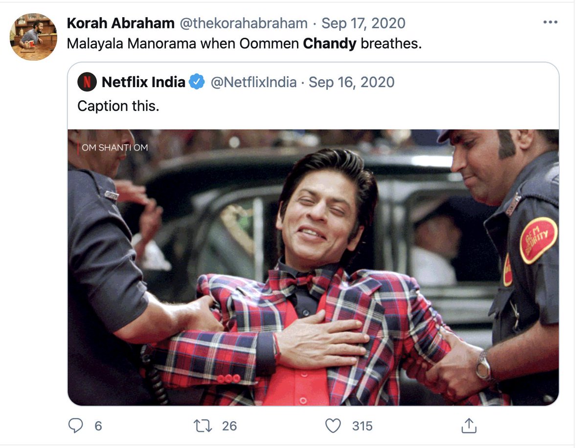 Dear  @thenewsminute your journalist  @thekorahabraham  is openly partisan for CPIM!! It's unfair for the ethics of journalism, TNM should request your staff to stop going partisanish publicly bluntly, Will post all such tweets of him in this thread!