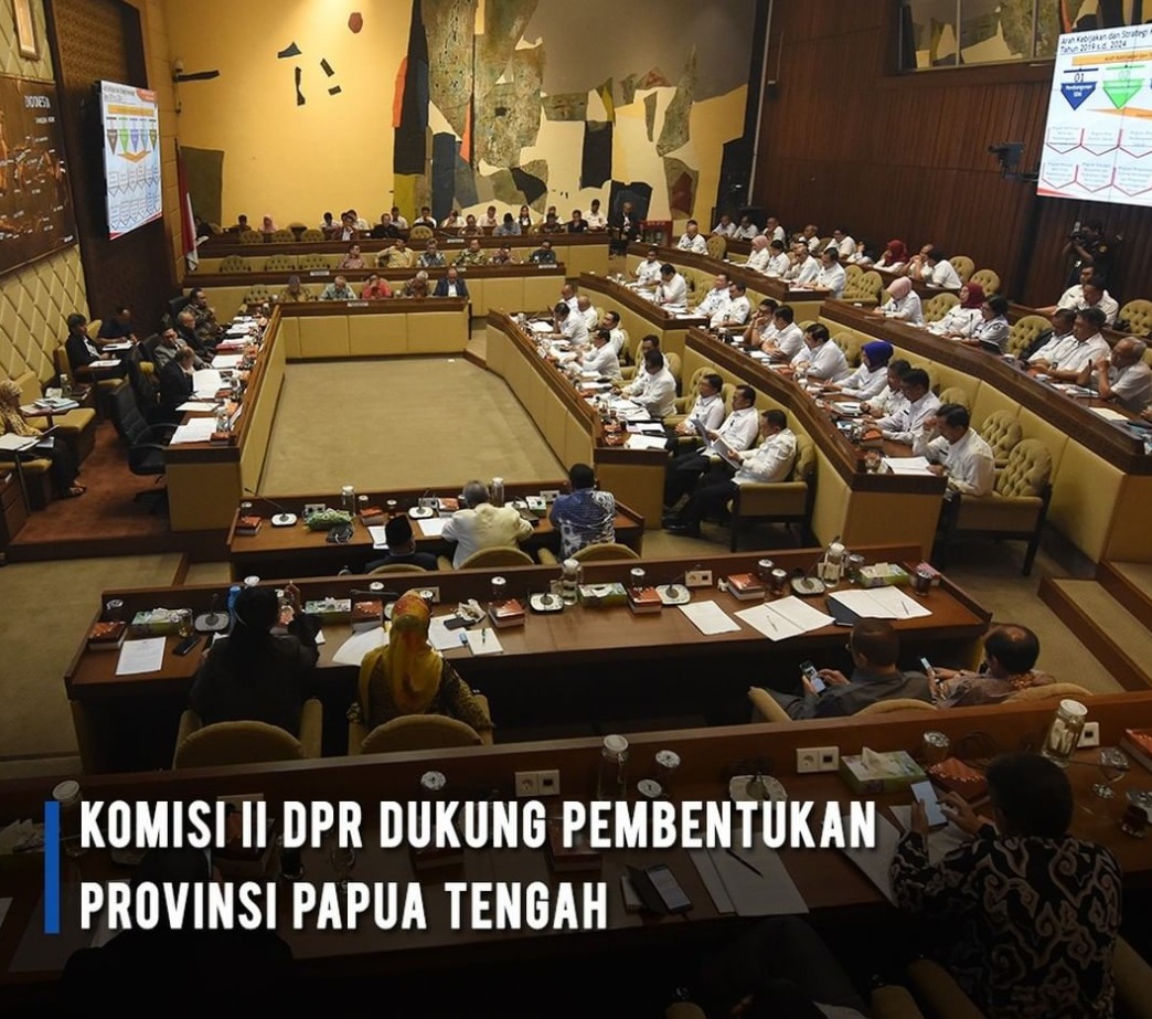 Komisi II DPR dukung pembentukan provinsi Papua Tengah #PerubahanPapuaNyata