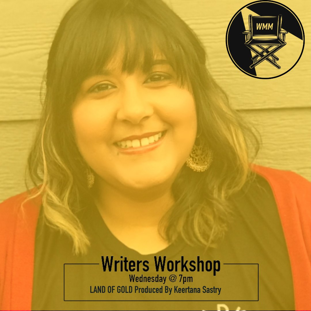 Meet @KeertanaKS from @SouthAsiansEnt & #sawientertainment, bringing it to #wemakemovies #writersworkshop tonight!

(producer/stage direction - Land of Gold) #producer, #castingdirector, #editor of @BrownGirlMag  #podcasthost of @TheChaatRoomPod. Co-founder of #browngirlsbrunch.