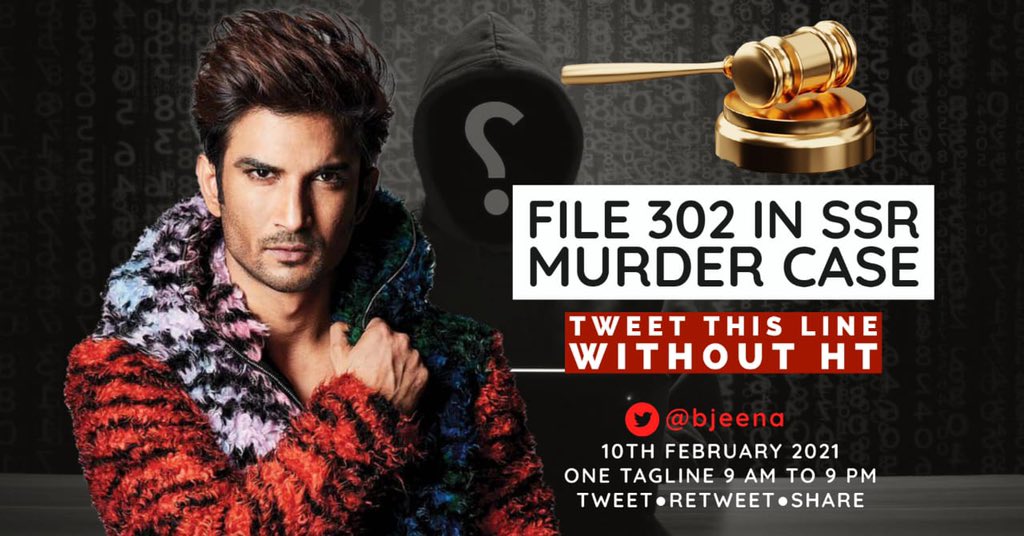 nilotpalm3's tweet photo. FILE 302 IN SSR MURDER CASE today tagline https://t.co/L9po7xviNB