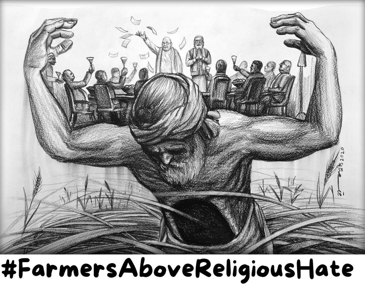 faqarsarkuldeep's tweet photo. #FarmersAboveReligiousHate https://t.co/e2FdXnyYeG
