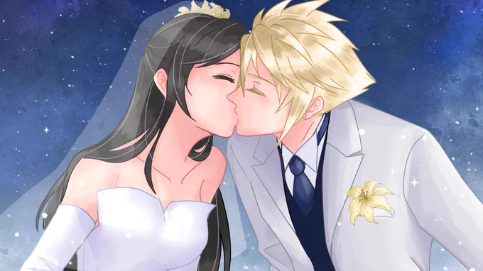 I drew Cloti wedding so many times idk why lol 
#Cloti #クラティ 
