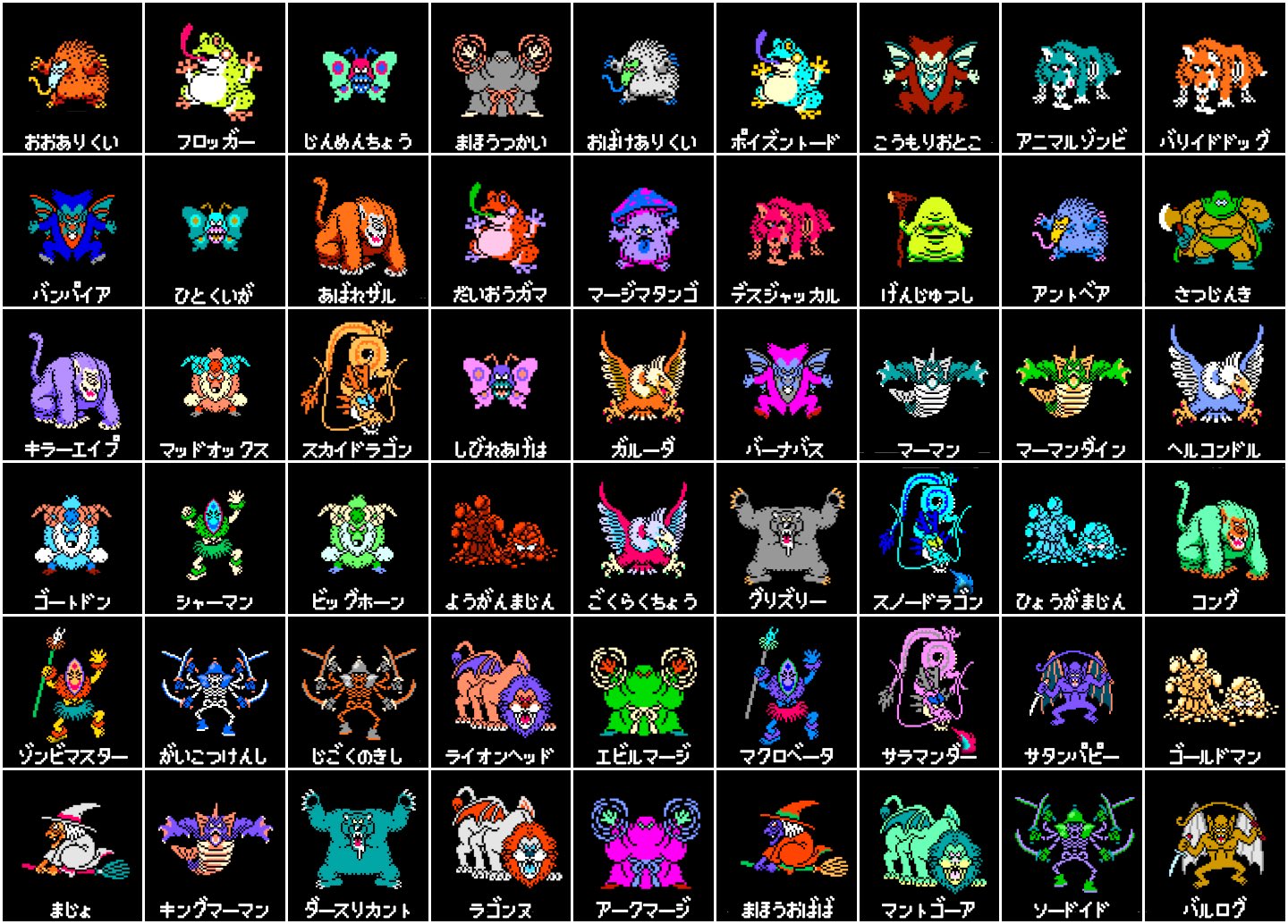あにピィ まだ10には登場していないモンスターもまとめてみました 個人的に今後登場して欲しいのは スカイドラゴン です ドラクエ11では出てますからね ダイの大冒険ファンとしては がいこつけんし も見てみたいところです T Co