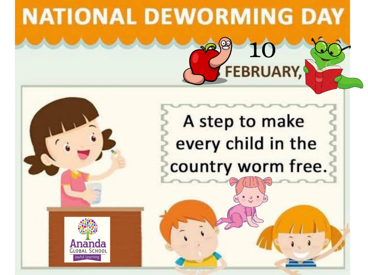 ananda_global's tweet photo. #NationalDewormingDay is an initiative by the Ministry of Health and Family Welfare that focuses on reducing the rate of parasitic worm infection, which affects over 241 million children in India every year. https://t.co/Z2iXkLl8Vt