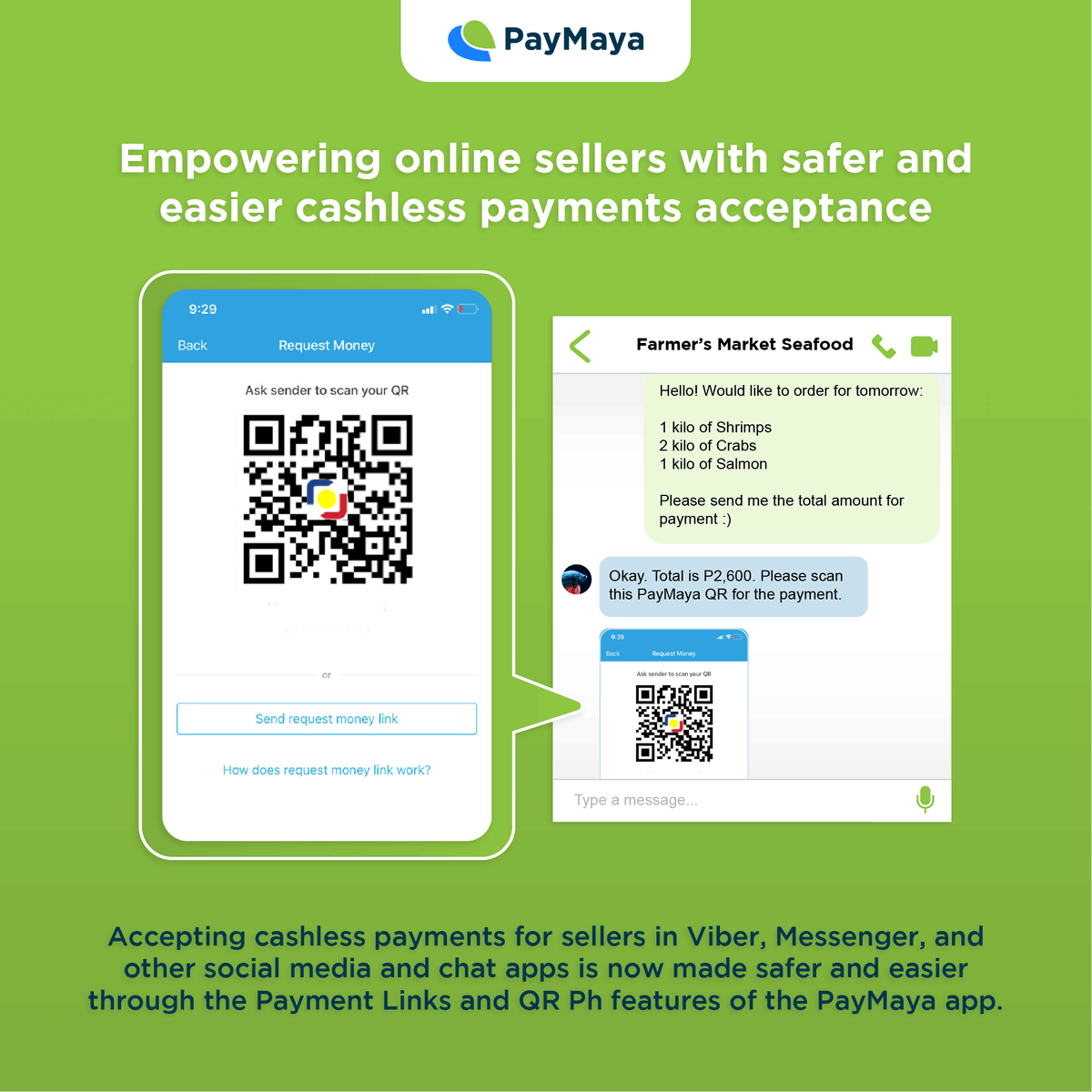 mycebuph's tweet photo. PayMaya empowers chat and online sellers with payment links, QR Ph @PayMayaOfficial

https://t.co/NpGATmGyVZ https://t.co/Ky3V1GOgl5
