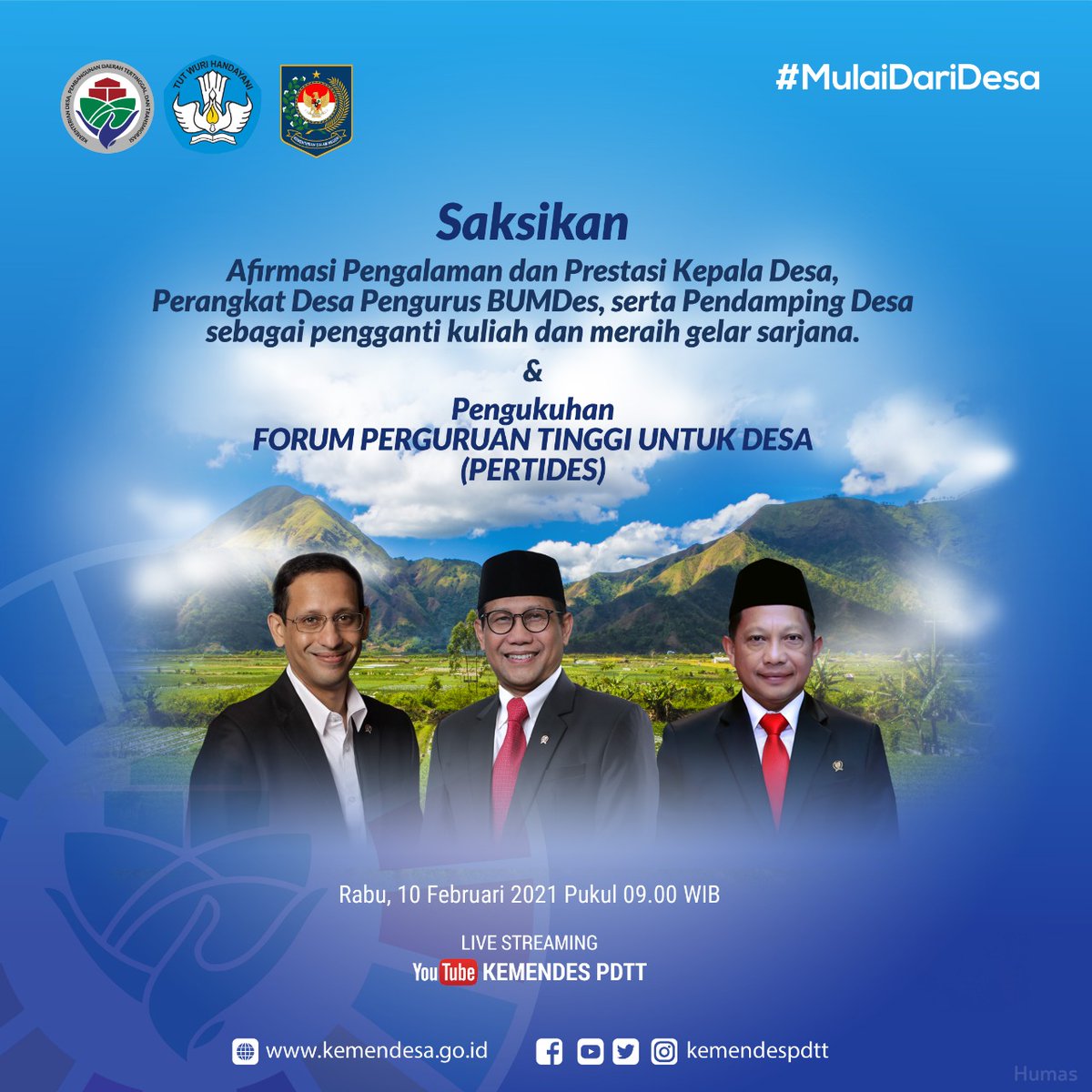 drizal1982's tweet photo. *#DariDesaUntukIndonesia*
@jokowi 
@halimiskandarnu 
@malik_haramain
@imansyukri
@taufikmadjid71
@yusradaridesa 
@azzameldzikrie 
@tppkemendes 
@KemenDesa
@berandadesaID 
Catatan : Desa membangun masyarakat sejahtera https://t.co/3FV9OCqwYs