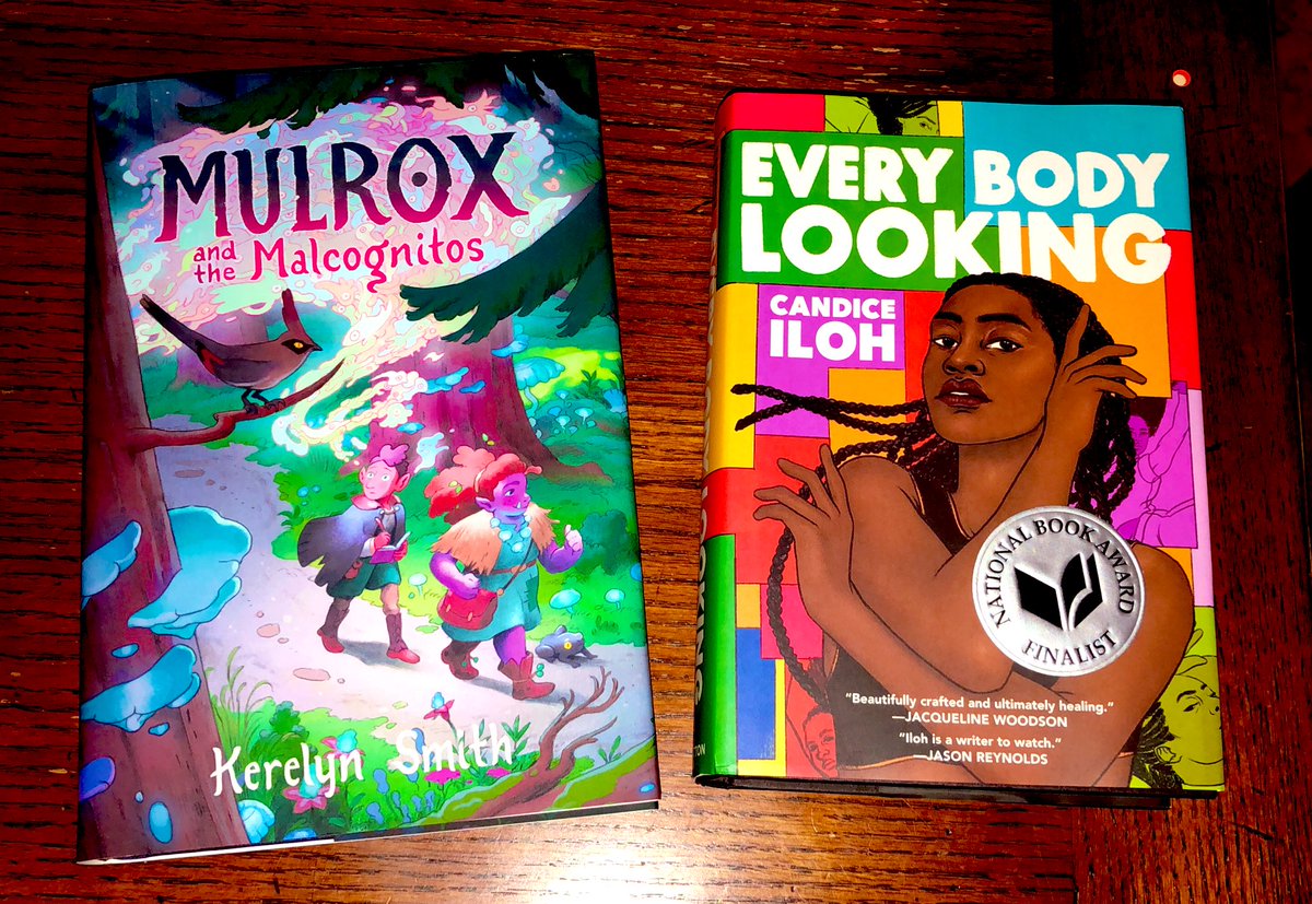 I love #bookmail and today was a double dose!  Thank yo @BGartnerWriting for Mulroney by @KerelynSmith and @BecomHer thank you for Everybody Looking!! I can’t wait to share these with my students!
