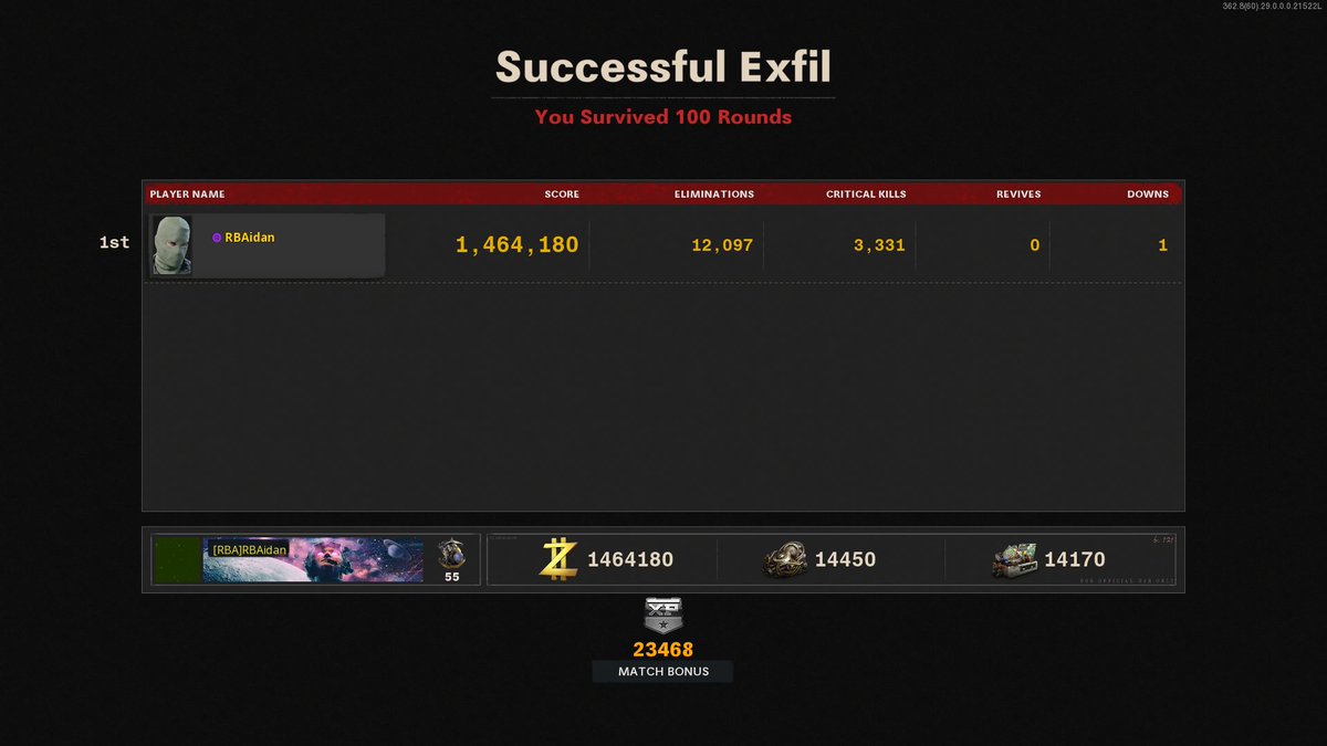 RBAidan_'s tweet image. LET&apos;S GO!!!!!! #CoD #CoDZombie #CoDColdWar