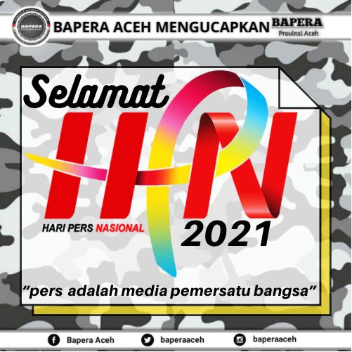 baperaaceh's tweet photo. DPD BAPERA PROVINSI ACEH MENGUCAPKAN SELAMAT HARI PERS NASIONAL 2021

BAPERA MAJU !! 
NUSANTARA BERSATU !!

#dppbapera #bapera #baperaaceh https://t.co/bltNQAX4YM