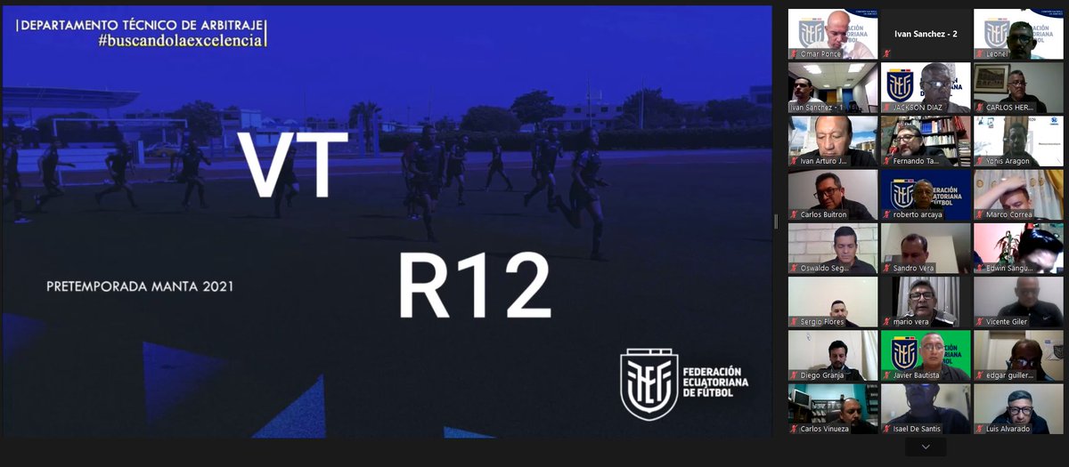 arbitrosec's tweet photo. ☑Capacitación para Instructores y Asesores de Árbitros

🗓09/02 hasta el 12/02

📝Se analizarán topics como, faltas tácticas, control del juego, manos, fuera de juego, entre otros.💻

✔Departamento técnico de Arbitraje

#buscandolaexcelencia

🔝🇪🇨💯 https://t.co/hZrfgVKKqc