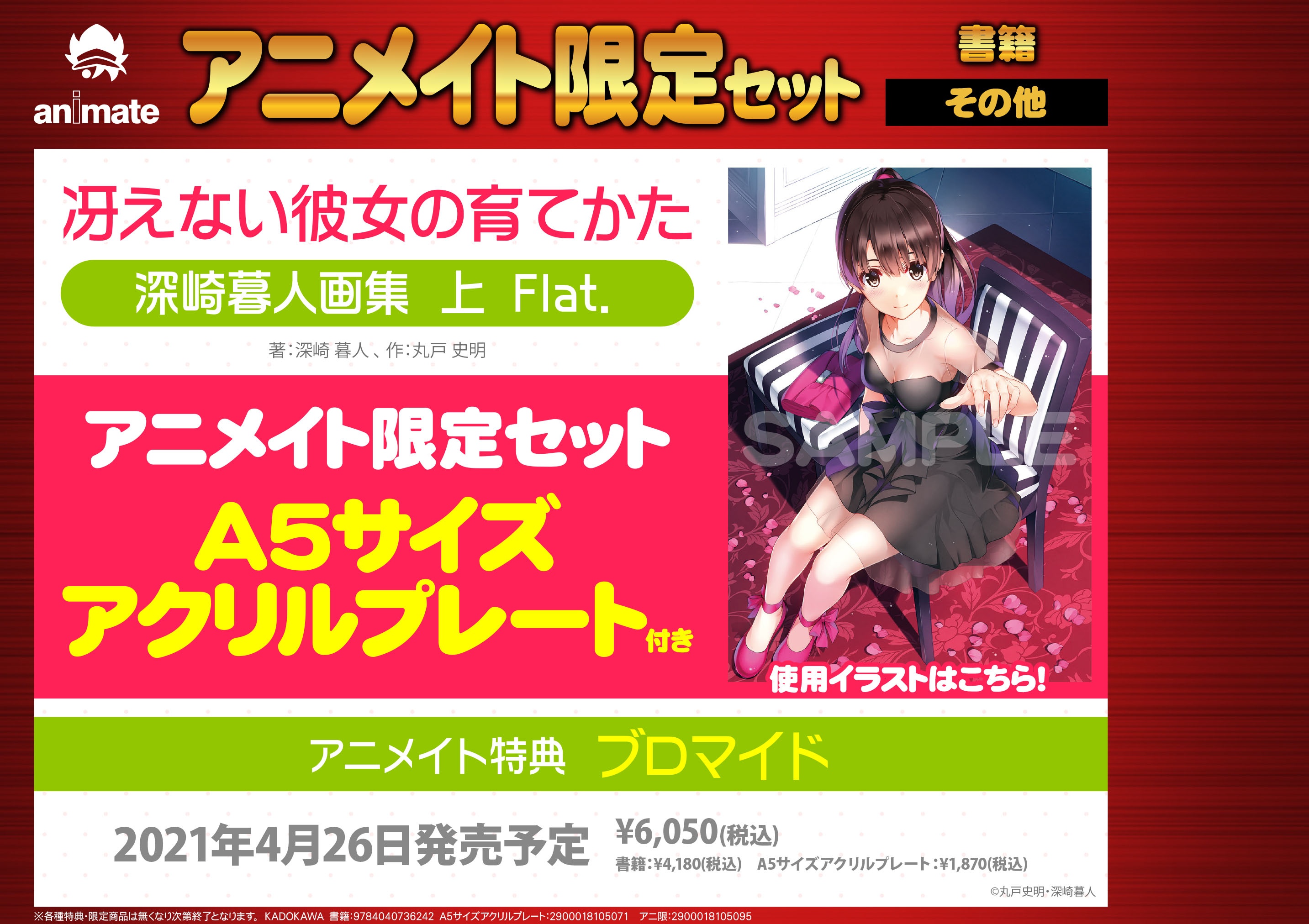 冴えない彼女の育てかた アクリルプレート 冴えない彼女の育てかた アクリルプレート キャンバスボード セット