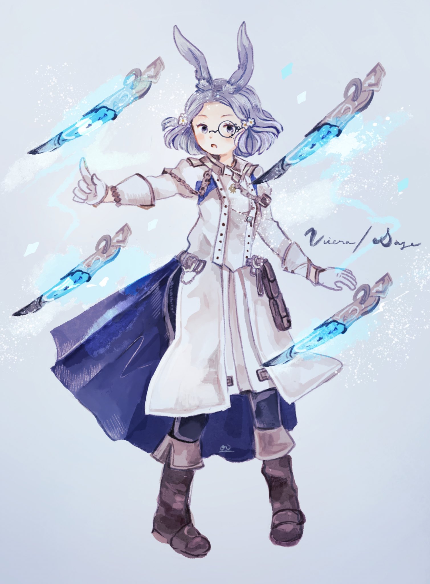 Twitter 上的 ぱんやまおにぎり 賢者ヴィエラちゃん Ff14イラスト Ff14 T Co H7pii2vvjc Twitter
