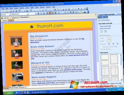 download microsoft frontpage for windows 10 / Twitter