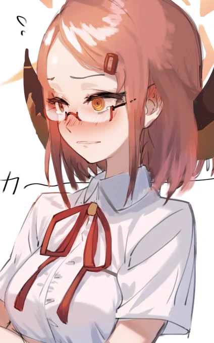#ブルアカ
あの頃の格好にさせられたらアルちゃん? 