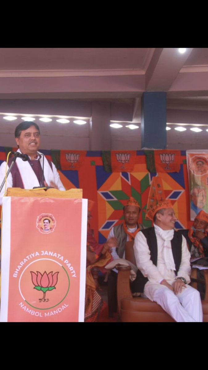 thbasantasingh's tweet image. #bjpnambolmandal Manipur held executive meeting n endorsed the pol n eco resolution adopted at bjp State executive n resolved to make #BJP stronger at the #boothlevel as encouraged by Natl Gen Secy Abhay Giri n VP bjp Manipur RK Somorjit @sambitswaraj @NBirenSingh @STikendraBJP