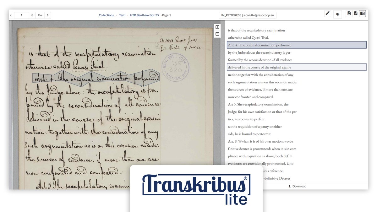Transkribus tweet media