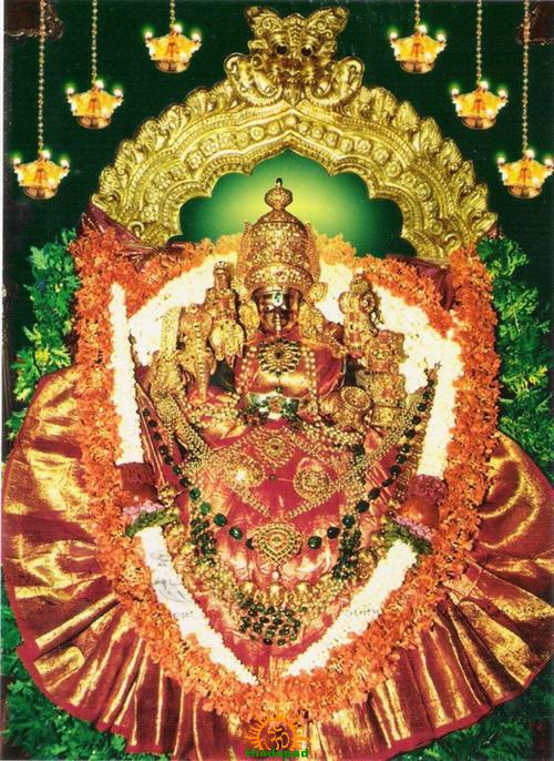 The Chamundeshwari Temple is a Hindu temple located on the top of Chamundi Hills about 13 km from the palace city of Mysore in the state of Karnataka in IndiaThe temple was named after Chamundeshwari or Durga, the fierce form of Shakti