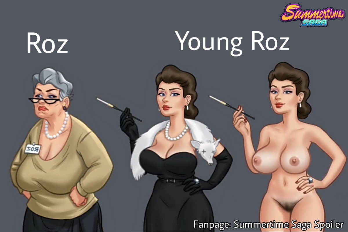 Summertime Saga Spoiler on X: Roz and Young Roz on upcoming update 0.20.8 # summertimesaga #mainstory #darkcookie #summertimesagaspoiler #FanPage  t.coXwxKdxmCN3  X