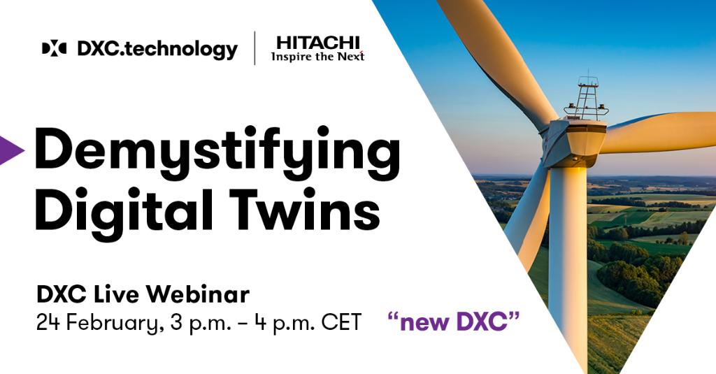 DXC_UKI's tweet image. What actually is a #DigitalTwin? How does it enable companies to grow business, optimise supply chains, make better decisions and automate them? Join us in this live webinar with @GregKinsey at @HitachiVantara and @billmurray500 at @lefep to find out: dxc.to/3723AmJ