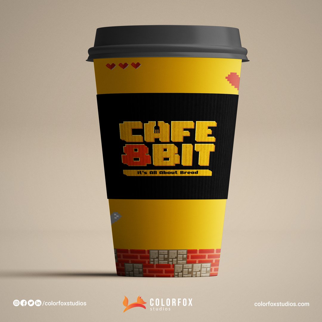 colorfoxstudios's tweet photo. #Cafe8Bit: It's all about bread.
Is a new budding restaurant with a unique concept. While working on the branding, we ourselves went down the memory lane of 8Bit gaming.
https://t.co/ghMH93IQUv

#colorfoxstudios #colorfox #designbycolorfox #branding #logo #logodesign #packaging https://t.co/bidcuo1lTZ