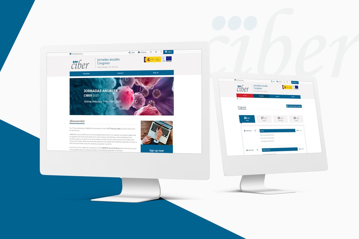 Fontventa's tweet photo. 🦠Las restricciones frente al #covid19 han provocado una tendencia alcista en el #streaming, #livestreaming y #webinars como medios de difusión.
Un ejemplo son los congresos organizados por @CIBER_ISCIII y @CIBERBBN a través de varias plataformas desarrolladas por #Fontventa. https://t.co/GQfqUHH4zP