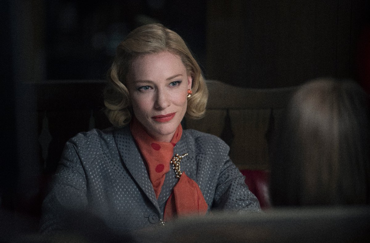 Therese falls for the eponymous Carol (Cate Blanchett), the seductive older woman who invites her for lunch and then for a road trip to escape New York. But the city isn’t far behind…
