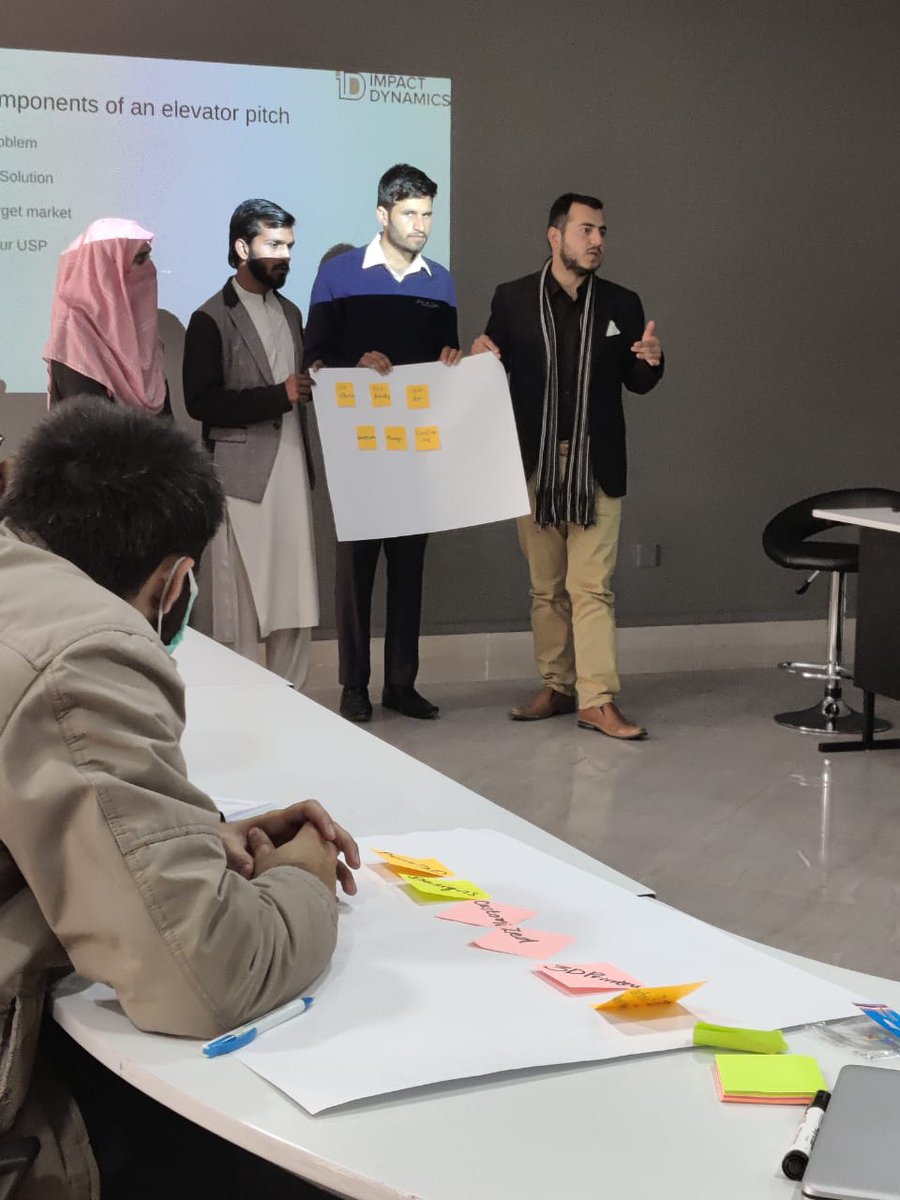bicpew's tweet photo. We kicked off the first Startup Session on The Art of Pitching with our 4th Cohort yesterday!
Our Manager Ms @MaryamarshadA  guided the startups with their elevator pitches https://t.co/KpyO6CLtjF