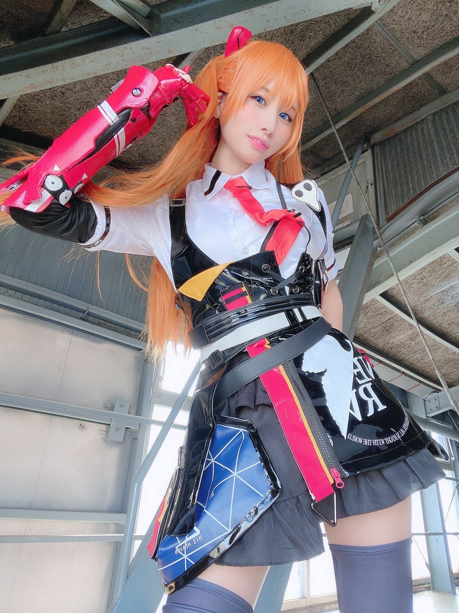 激安正規 エヴァンゲリオン EVA アスカ コスプレ 崩壊3 衣装 コスプレ