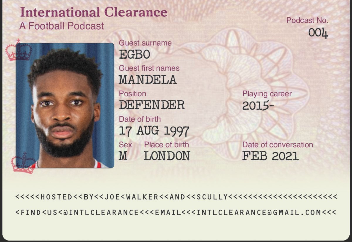 IntlClearance's tweet image. OUT NOW: Ep4 with Hackney’s @mandela_e ✈️

🦅 Leaving #cpfc at 17 amid contract confusion and agent-club conflict
🇩🇪 The long hard road to Bundesliga debut
🇺🇸 Finding family in NY after MLS move

Apple: podcasts.apple.com/gb/podcast/int…
Spotify: open.spotify.com/episode/0hDiES…