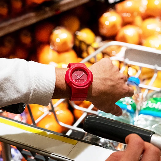 Aptimossg's tweet photo. Stay in style with the new #Casio G-Shock AW500 even when you are doing your mandarin orange shopping for Chinese New Year! 🍊🍊

#Aptimos #AlwaysaPerfectTime #GShock #GShockWatch #AW500 #GshockSG #GshockAddict #Gshockers #ChineseNewYear #MandarinOrange #Orange #Shopping #Red https://t.co/r2cNBhzjiG