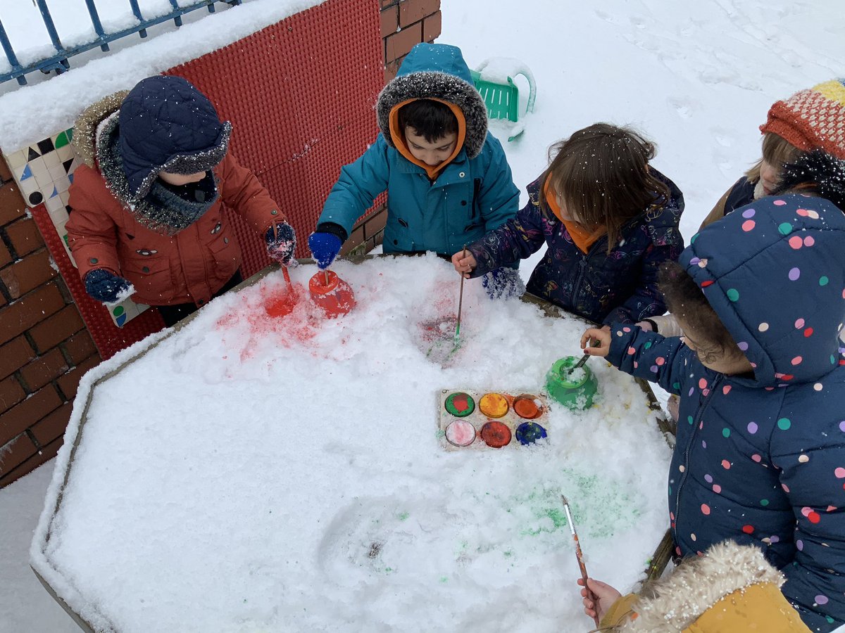 RDPSNursery's tweet photo. Do you wanna build a snowman?!  Meet our new friend Ben Snow!  We have played and romped until we couldn’t bear the cold anymore!  We learned how to make a snow angel and we threw snowballs at our teachers! #snowday #snowangel #snowman https://t.co/uimekV4xkD