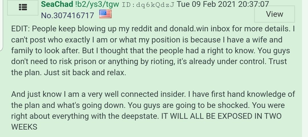 All under control. Trust the plan. Just sit back & relax.