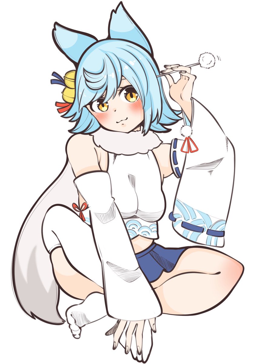 耳かきする吹雪
え?場所...え?あれ🤔 