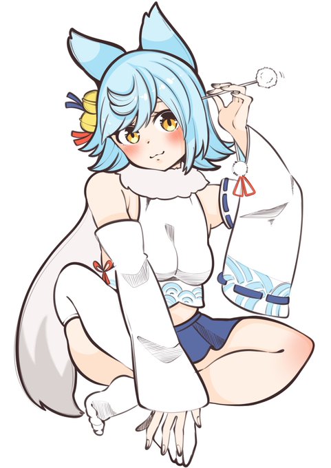 耳かきする吹雪
え?場所...え?あれ🤔 