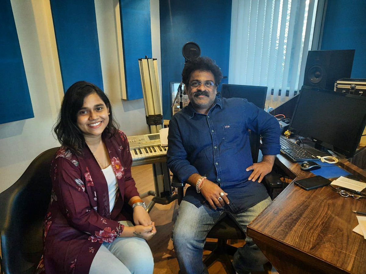 amritabOfficial's tweet photo. It was a great music session with ace music director/programmer, a lively person "Amar Prabhakar Desai" Sir. Thank you so much sir for your time and guidance. Keep your blessings always π
.
.
#a2studio #andheri #studiosession #studio #musicproducer #musicdirector #composer https://t.co/lfqfm8bVrK