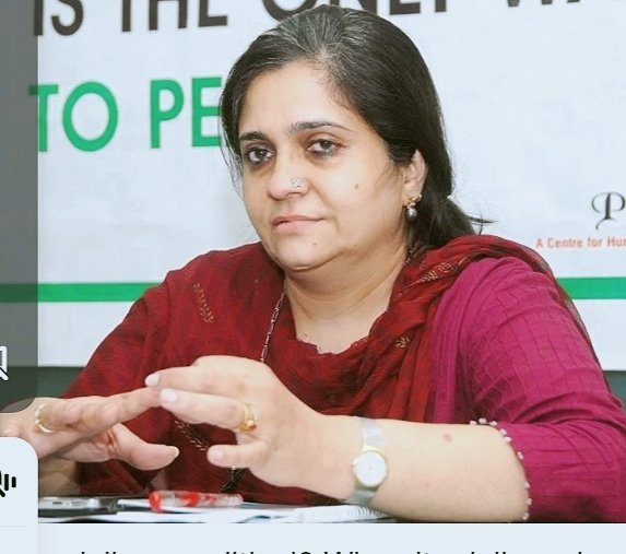 Happy Birthday Teesta Setalvad mam 
Duniya ko Insaniyat ka paigam dene wali is mahan shaksiyat ko JANM DIN MUBARAK 