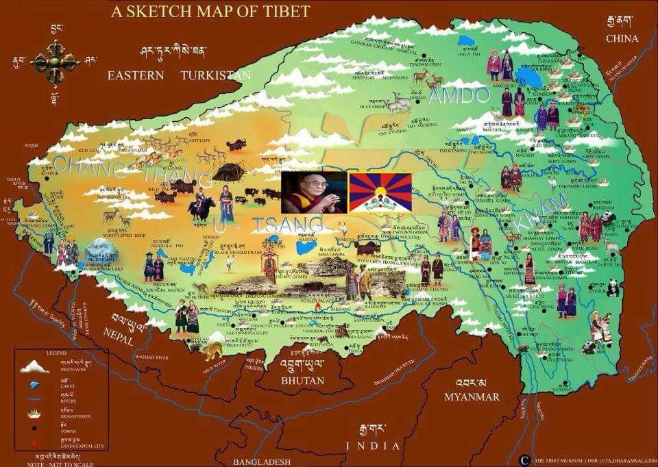 TibetPeople's tweet photo. @ccpexposed @TonGarrick @uotFqxuEtNhkUXY @Wang_GuiHua @PayangTage Please use this #TibetMap, thank you for your Solidarity for #FreeTibet https://t.co/mdMLpzCbtg